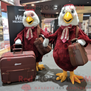 Disfraz de mascota Maroon...