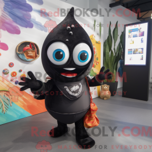 Personaggio mascotte Black...