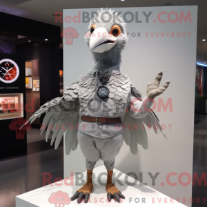 Grijze Fazant mascotte...