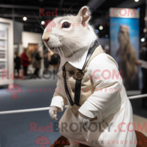 Disfraz de mascota ardilla...