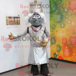 Sølv Biryani maskot kostume...