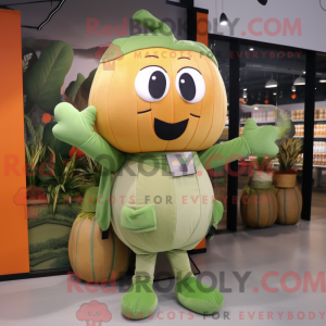 Olive Pumpkin mascot...