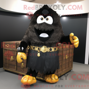 Figura de máscara de baú de...