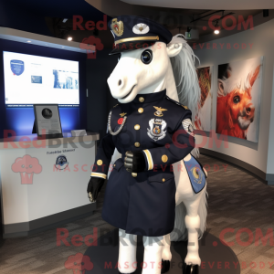 Maskottchenkostüm Navy Mare...