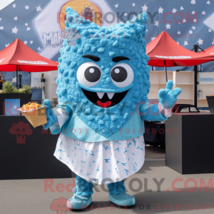 Disfraz de mascota Sky Blue...
