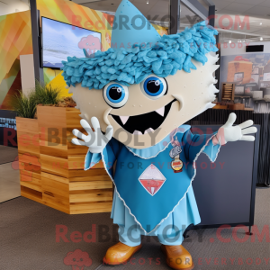 Sky Blue Nachos mascot...