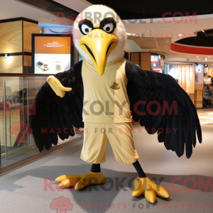 Postava maskota Gold Crow...