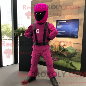 Magenta Gi Joe máscara de...