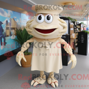 Costume mascotte de crabe...