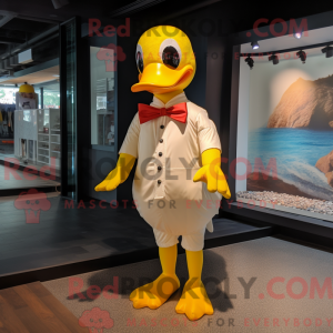 Disfraz de mascota del pato...