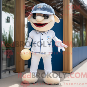Cream Petanque Ball...