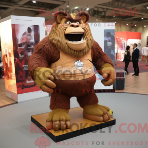 Personaggio mascotte orco...