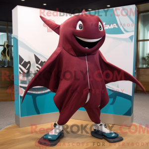 Maroon Manta Ray...