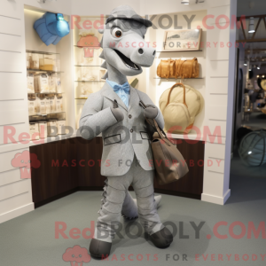 Disfraz de mascota Grey Sea...