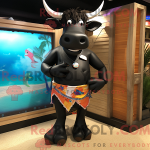 Figura de máscara de zebu...
