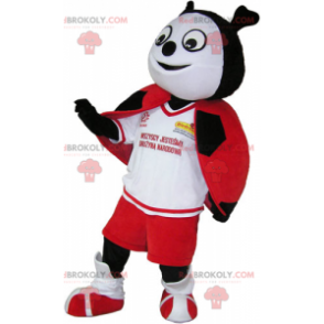 Ladybug mascot in soccer gear - Redbrokoly.com