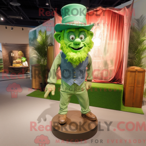 Limegrønn Leprechaun Hat...