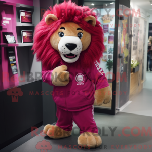 Costume de mascotte de Lion...