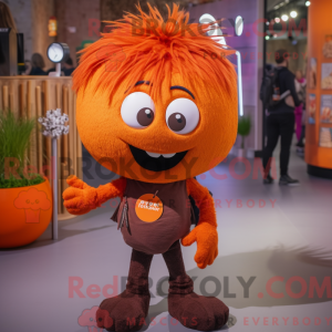 Rust Pumpkin Maskottchen...