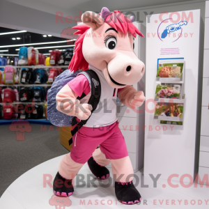 Disfraz de mascota Pink...