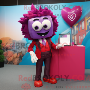 Personnage mascotte Magenta...
