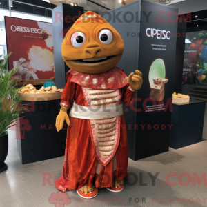 Rust Ceviche maskot kostume...