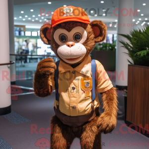 Máscara de macaco com...