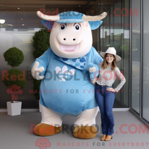 Disfraz de mascota Sky Blue...
