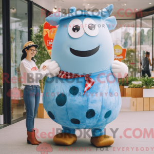 Disfraz de mascota Sky Blue...