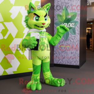 Lime Green Lynx...