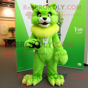 Lime Green Lynx...