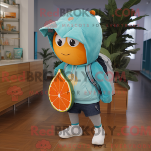 Disfraz de mascota de Teal...