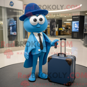 Blue Attorney mascot...
