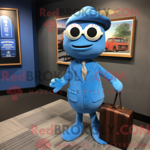 Postava maskota Blue...
