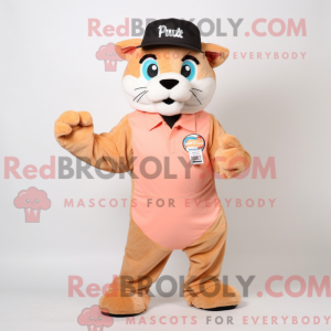 Costume de mascotte Peach...