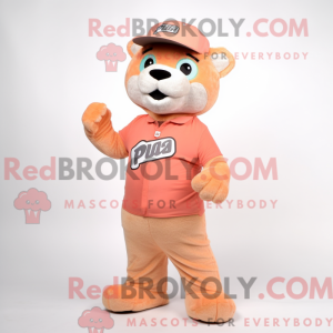 Costume de mascotte Peach...