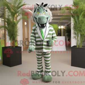 Grønn Máscara de Zebra com...