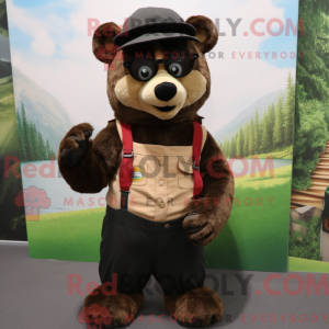 Spectacled Bear mascot...