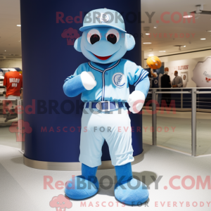 Postava maskota Sky Blue...