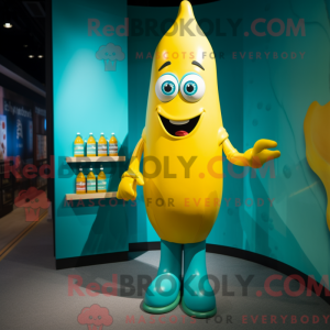Teal Bottle Of Mustard...