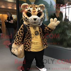 Máscara de leopardo de...