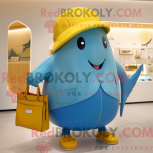 Gold Blue Whale...