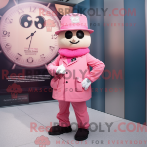 Pink Wrist Watch maskot...