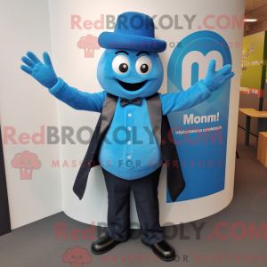 Costume mascotte de Blue...