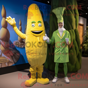 Costume mascotte d asperges...