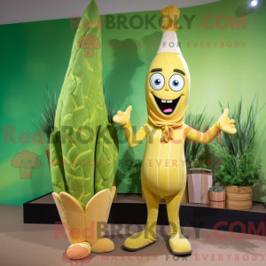 Costume mascotte d asperges...