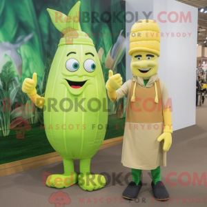 Gold Asparges maskot...