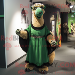 Forest Green Camel maskot...