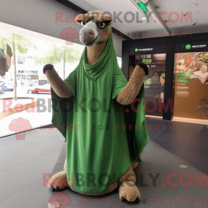 Forest Green Camel maskot...