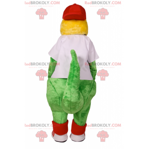 Krokodilmaskottchen in Sportbekleidung - Redbrokoly.com